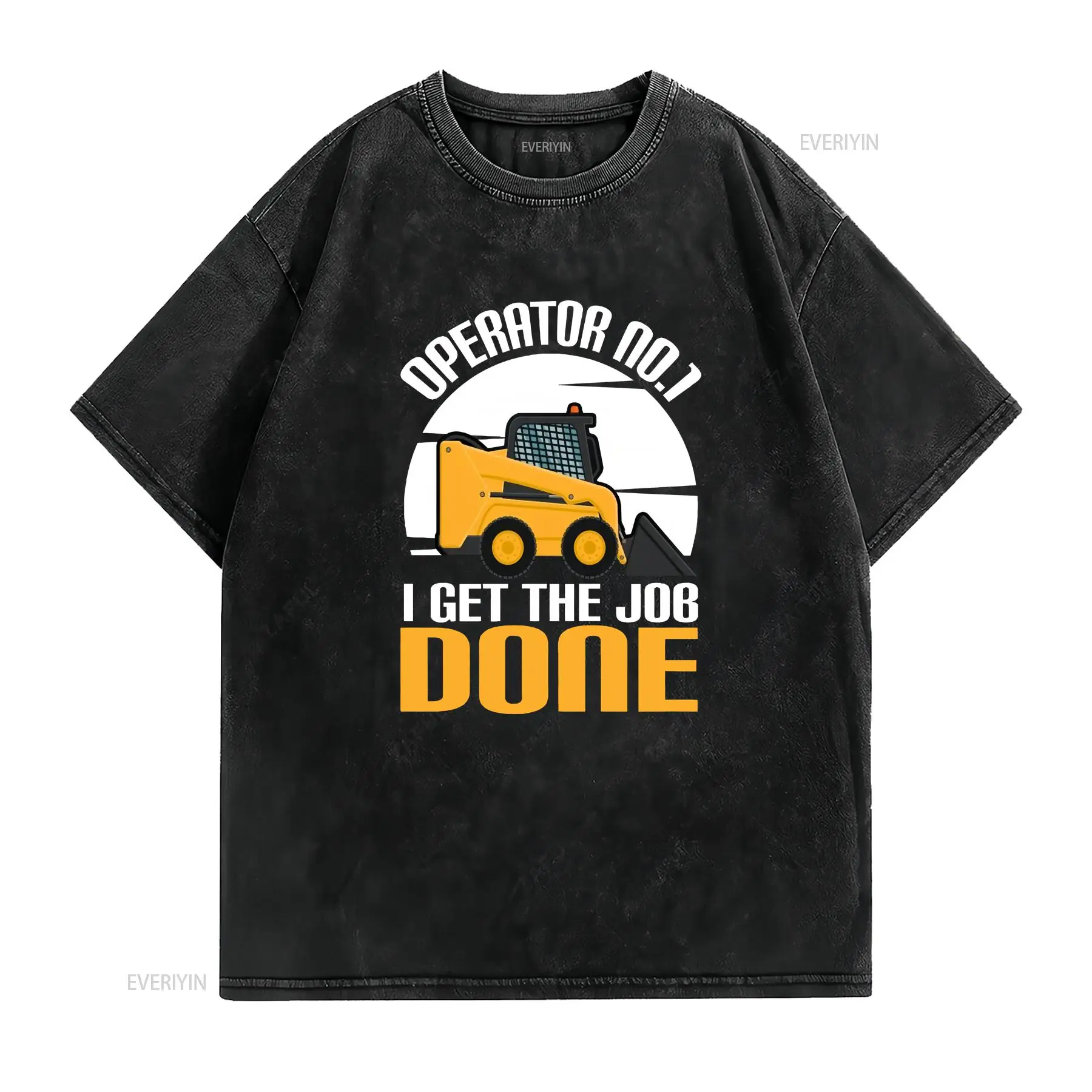 Skid Steer T Shirt Constructio - Heavy Equipment Washing ulasan dan harga