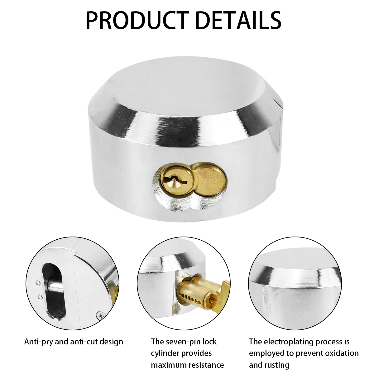 Heavy-duty steel circular lock - Heavy Equipment Grinder ulasan dan harga